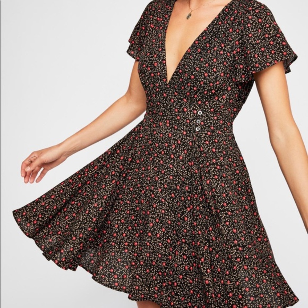 Free People Fortuna Mini Dress